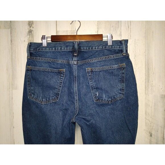 Men's Old Navy Straight Taper Jeans 36x30 Medium Wash measures 35x29 - Picture 4 of 9